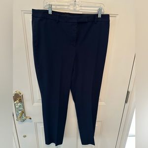 Talbots Navy blue straight leg pants - stylish and comfortable.